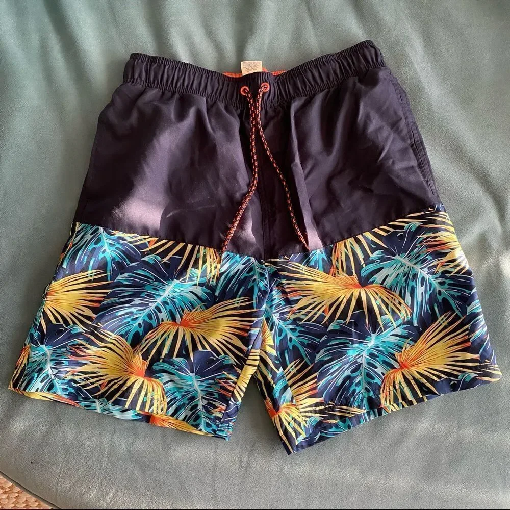 Men’s Tropical Swim Trunks
